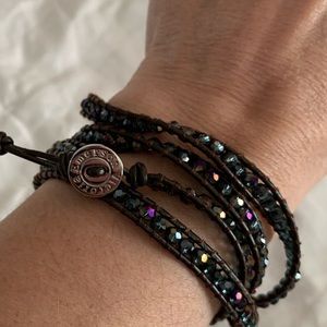 Victoria Emerson • Wrap Bracelet • Ocean Brown